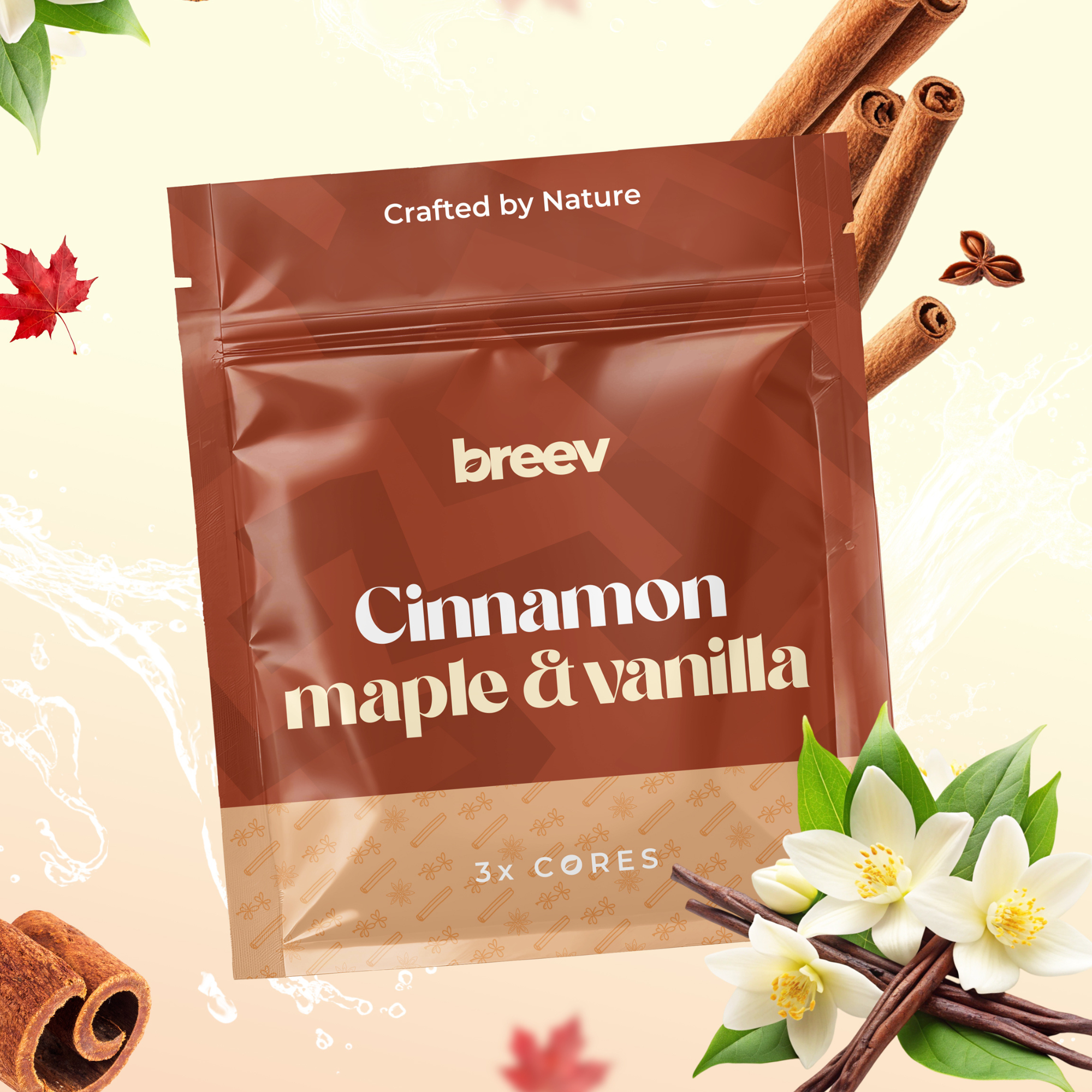Cinnamon, Maple and Vanilla - Single Pack